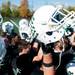 Father Gabriel Richard varsity football players celebrate after defeating Lutheran North 24-10 on Saturday. Daniel Brenner I AnnArbor.com